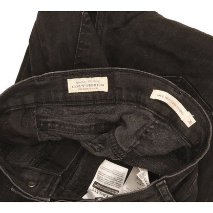 Levi's Mile Women Black Skinny Slim Stretch Jeans W26 L31