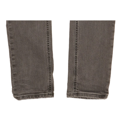 Lee Luke Men Grey Skinny Slim Stretch Jeans W29 L31