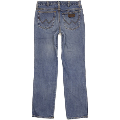 Wrangler Texas Men Blue Straight Regular Jeans W34 L33
