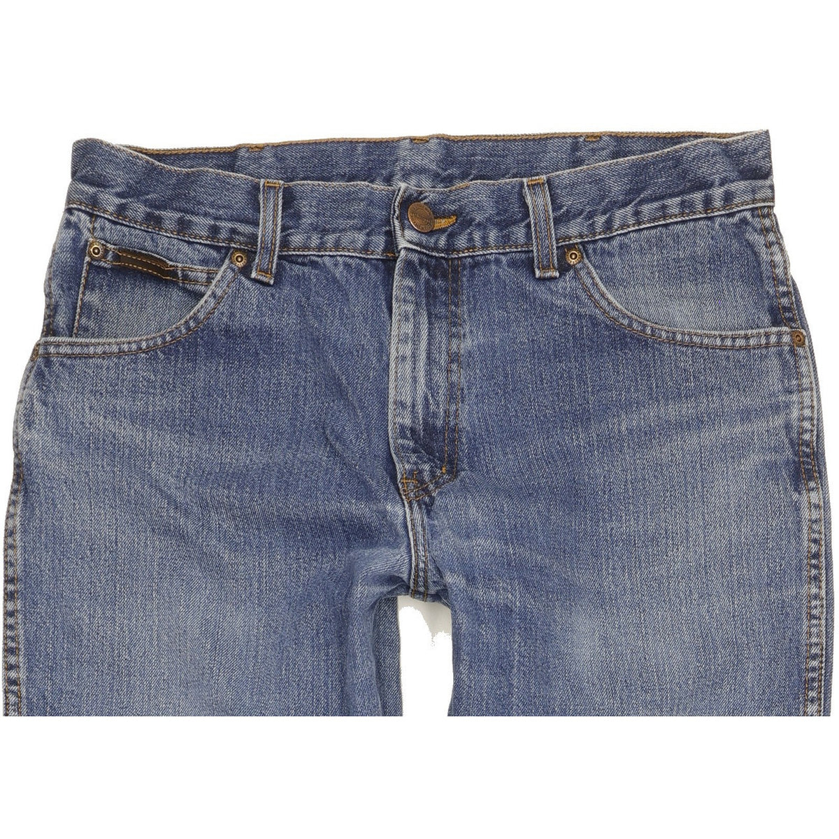 Wrangler Texas Men Blue Straight Regular Jeans W34 L33
