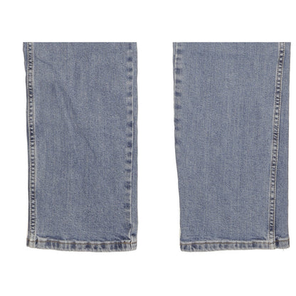 Wrangler Durable Quality Men Blue Straight Regular Stretch Jeans W34 L34