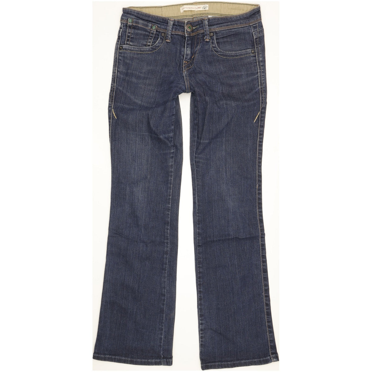 Levi's 565 Vintage Women Blue Bootcut Slim Stretch Jeans W28 L30