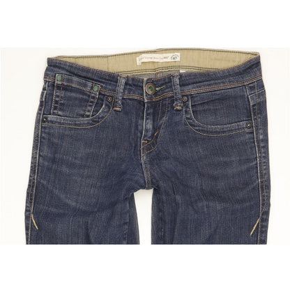 Levi's 565 Vintage Women Blue Bootcut Slim Stretch Jeans W28 L30