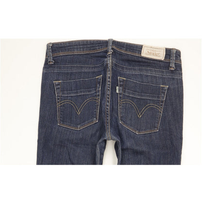 Levi's 565 Vintage Women Blue Bootcut Slim Stretch Jeans W28 L30