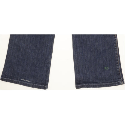 Levi's 565 Vintage Women Blue Bootcut Slim Stretch Jeans W28 L30