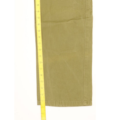 Mustang Atlanta Men Green Straight Regular Stretch Jeans W33 L31