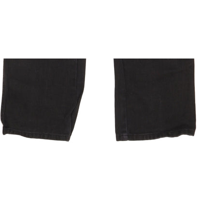 Wrangler Men Black Straight Regular Jeans W36 L28