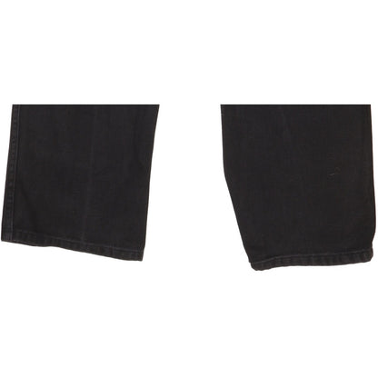 Wrangler Men Black Straight Regular Jeans W36 L28