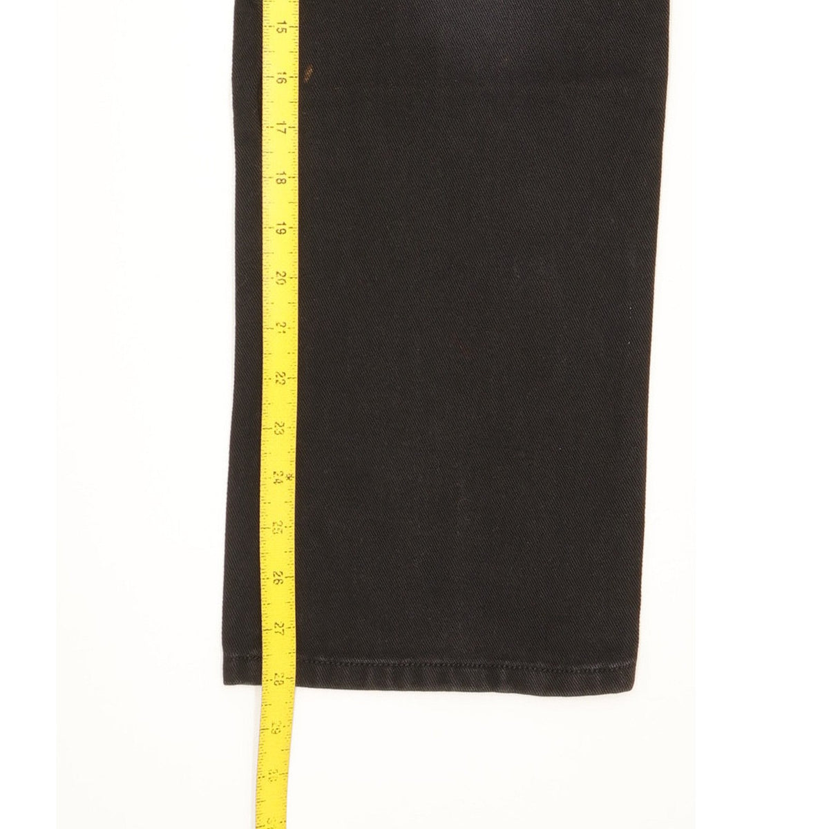 Wrangler Men Black Straight Regular Jeans W36 L28
