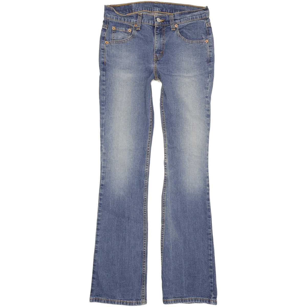 Levi's Women Blue Bootcut Slim Stretch Jeans W28 L31