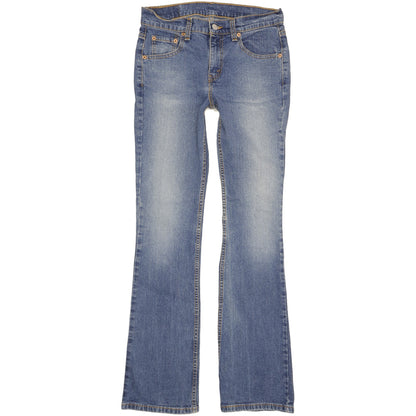 Levi's Women Blue Bootcut Slim Stretch Jeans W28 L31