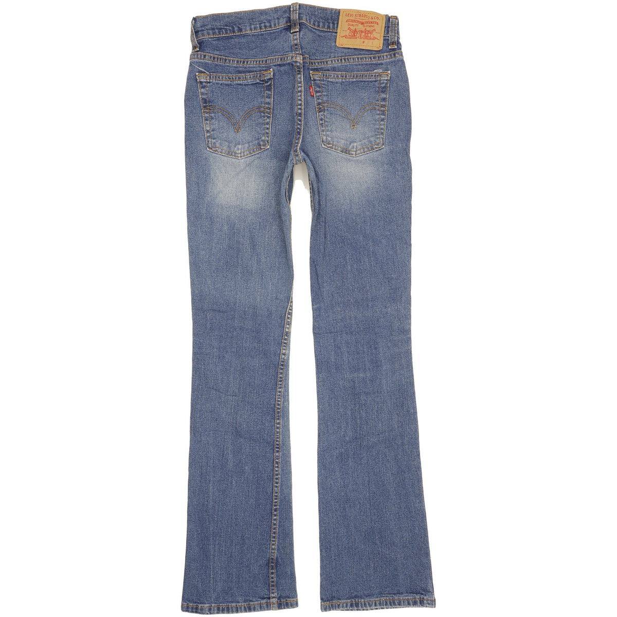 Levi's Women Blue Bootcut Slim Stretch Jeans W28 L31