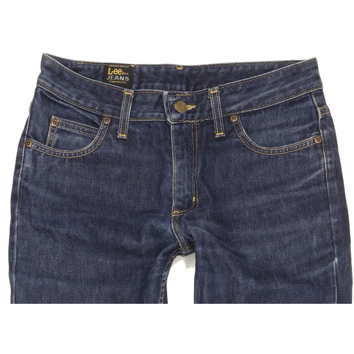 Lee Men Blue Straight Regular Jeans W31 L32