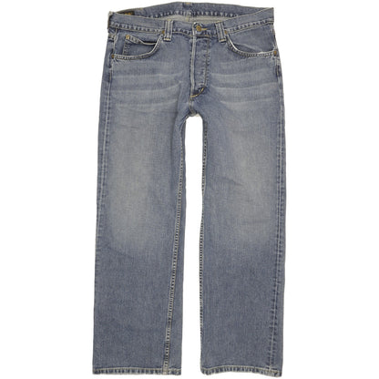 Lee Nash Men Blue Straight Regular Jeans W34 L29