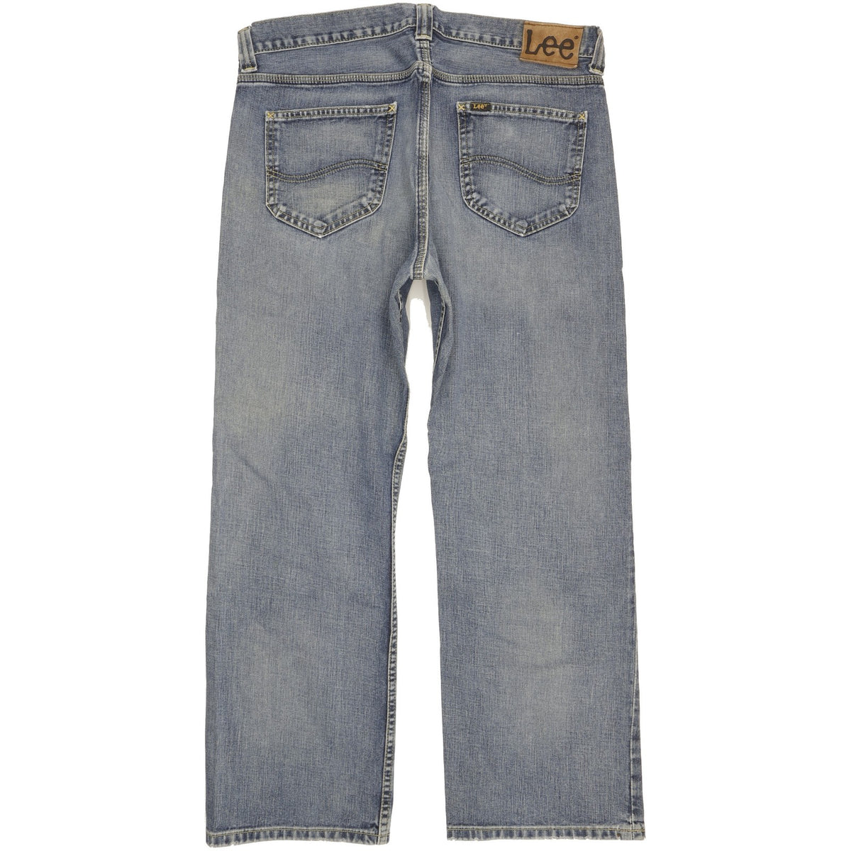 Lee Nash Men Blue Straight Regular Jeans W34 L29