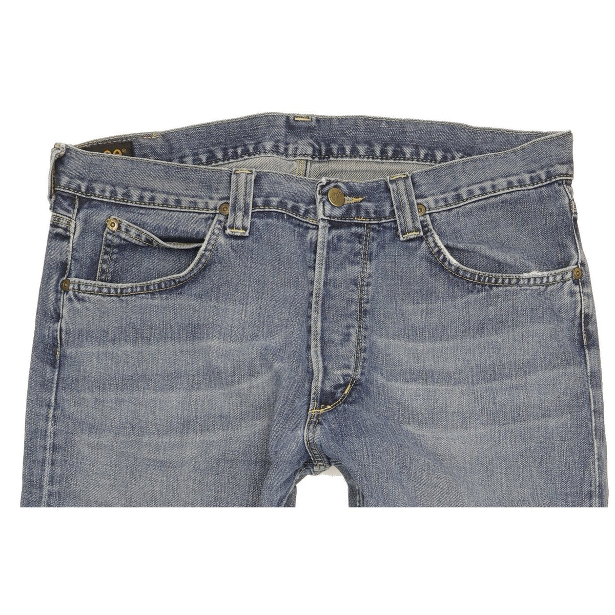 Lee Nash Men Blue Straight Regular Jeans W34 L29