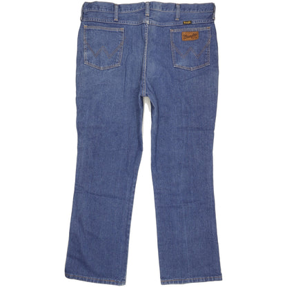 Wrangler Men Blue Straight Regular Jeans W38 L29