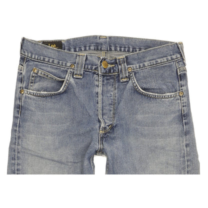 Lee Nash Men Blue Straight Regular Jeans W29 L32