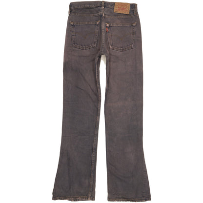 Levi's 501 Men Blue Bootcut Regular Jeans W28 L31