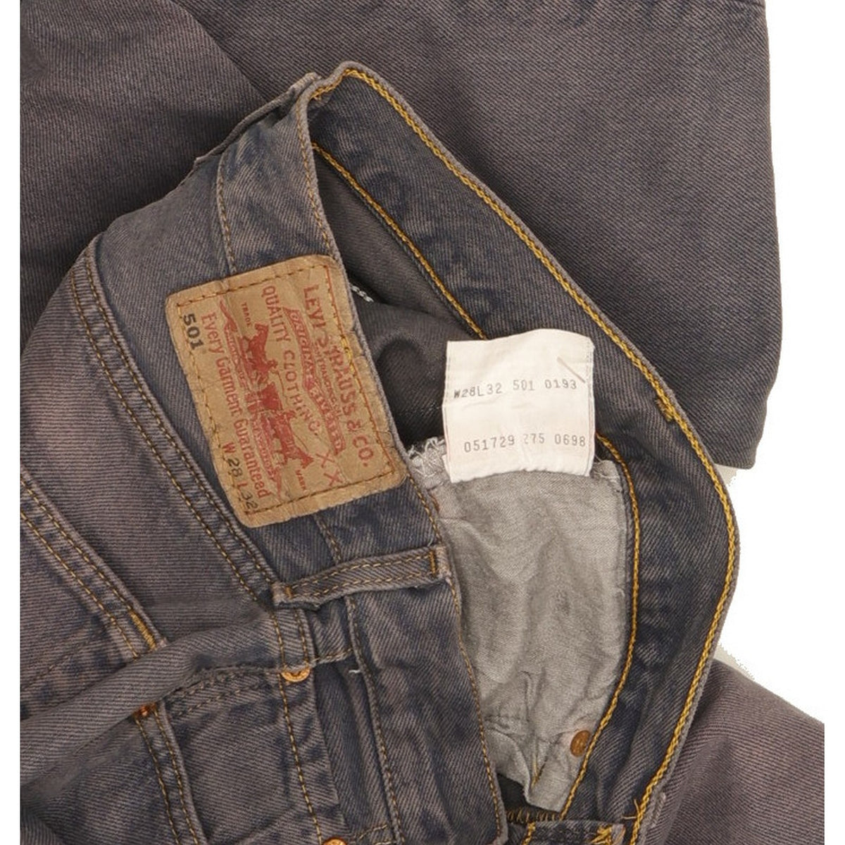 Levi's 501 Men Blue Bootcut Regular Jeans W28 L31