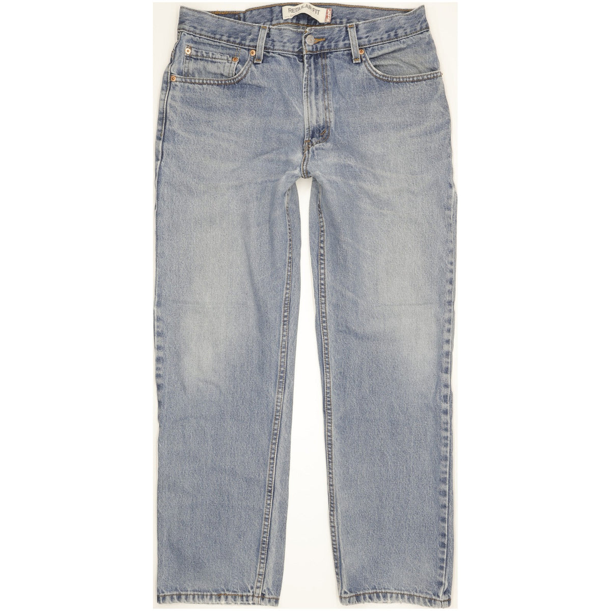 Levi's 505 Men Blue Straight Regular Jeans W34 L29