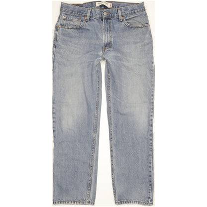 Levi's 505 Men Blue Straight Regular Jeans W34 L29