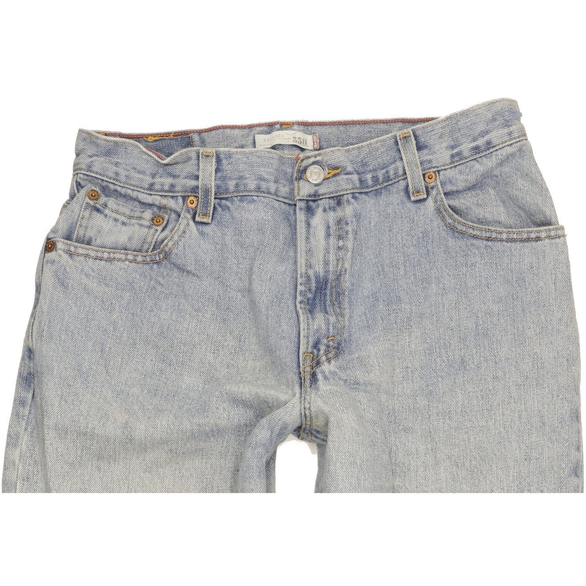 Levi's 550 Blue Tapered Relaxed Mom Jeans High Waisted W31 L30