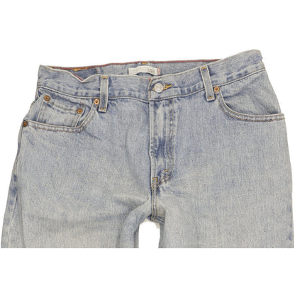 Levi's 550 Blue Tapered Relaxed Mom Jeans High Waisted W31 L30