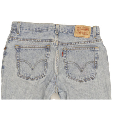 Levi's 550 Blue Tapered Relaxed Mom Jeans High Waisted W31 L30