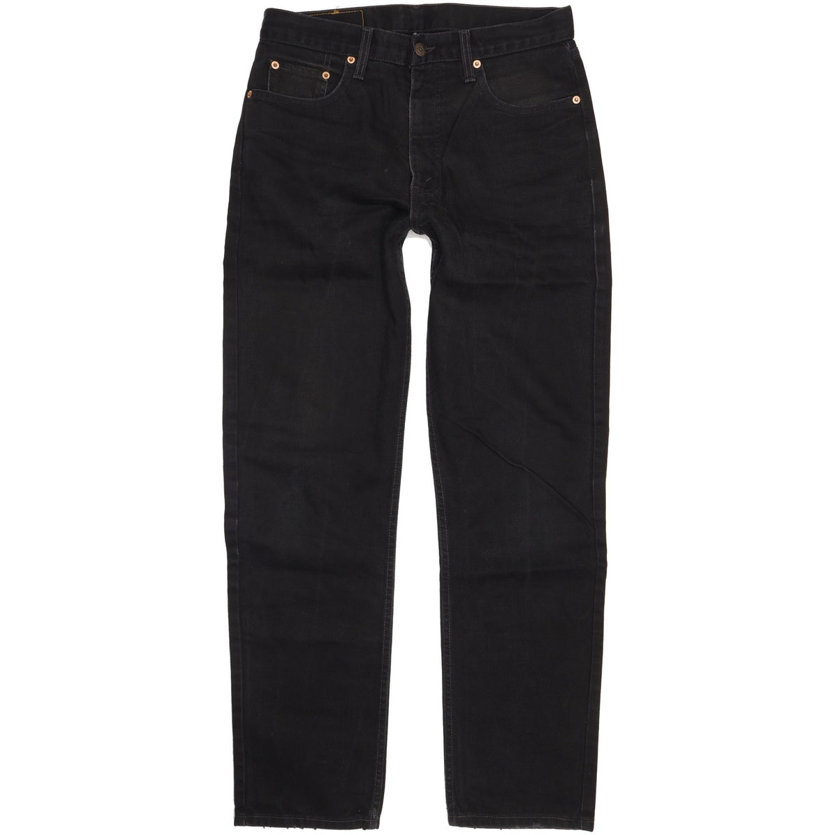 Levi's 615 Men Black Straight Regular Jeans W32 L32