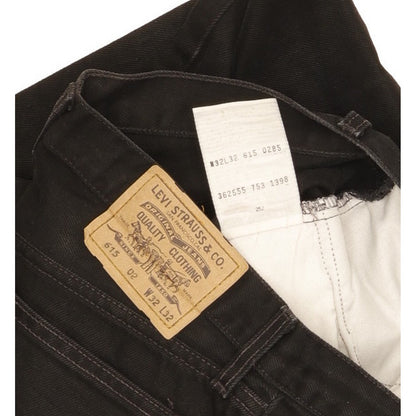 Levi's 615 Men Black Straight Regular Jeans W32 L32