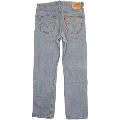 Levi's 505 Men Blue Straight Regular Jeans W33 L32