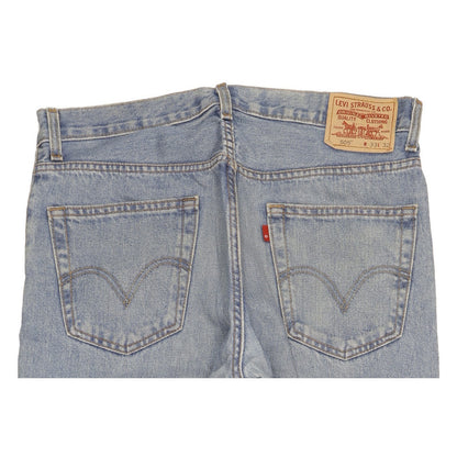 Levi's 505 Men Blue Straight Regular Jeans W33 L32