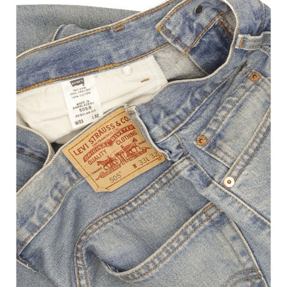 Levi's 505 Men Blue Straight Regular Jeans W33 L32