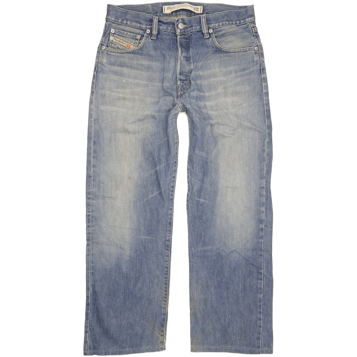 Diesel Kratt Men Blue Straight Regular Jeans W33 L28