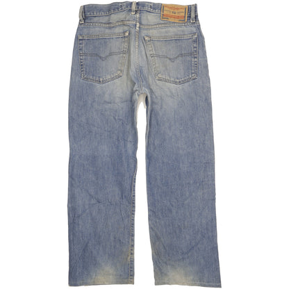 Diesel Kratt Men Blue Straight Regular Jeans W33 L28