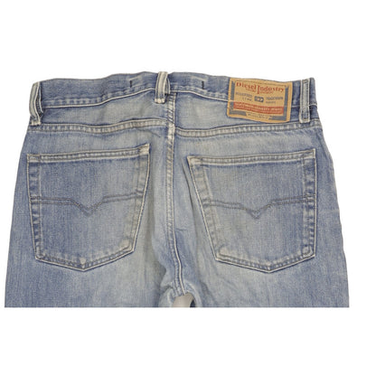 Diesel Kratt Men Blue Straight Regular Jeans W33 L28