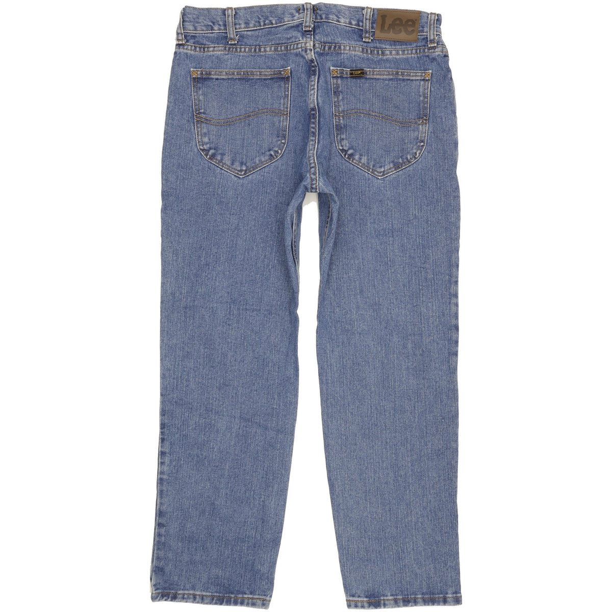 Lee Men Blue Straight Regular Jeans W34 L29