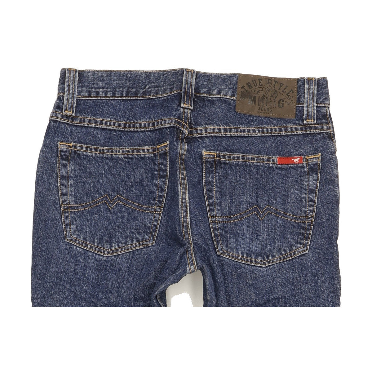Mustang Tramper Men Blue Straight Regular Jeans W33 L31
