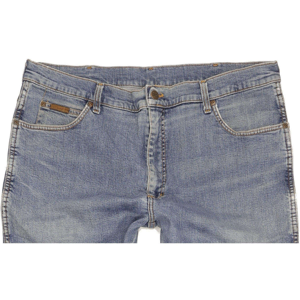 Wrangler Men Blue Straight Regular Jeans W40 L33