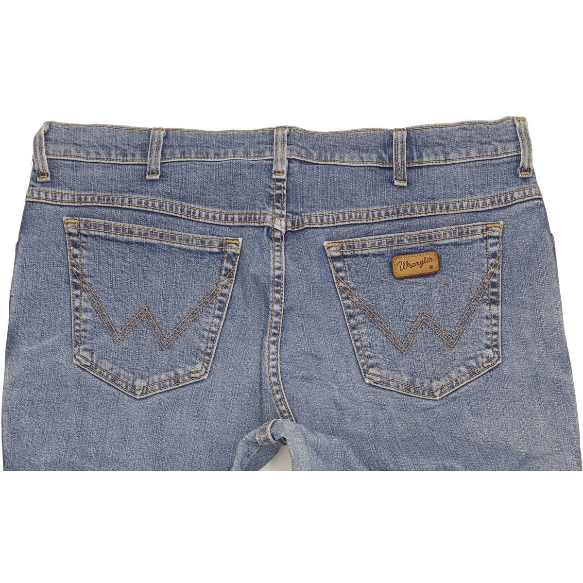 Wrangler Men Blue Straight Regular Jeans W40 L33