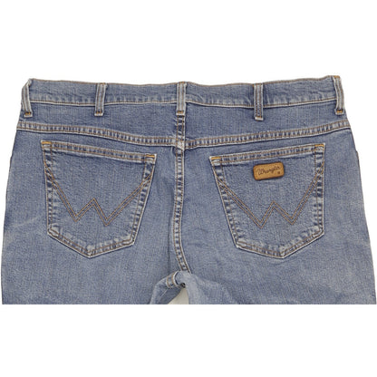 Wrangler Men Blue Straight Regular Jeans W40 L33