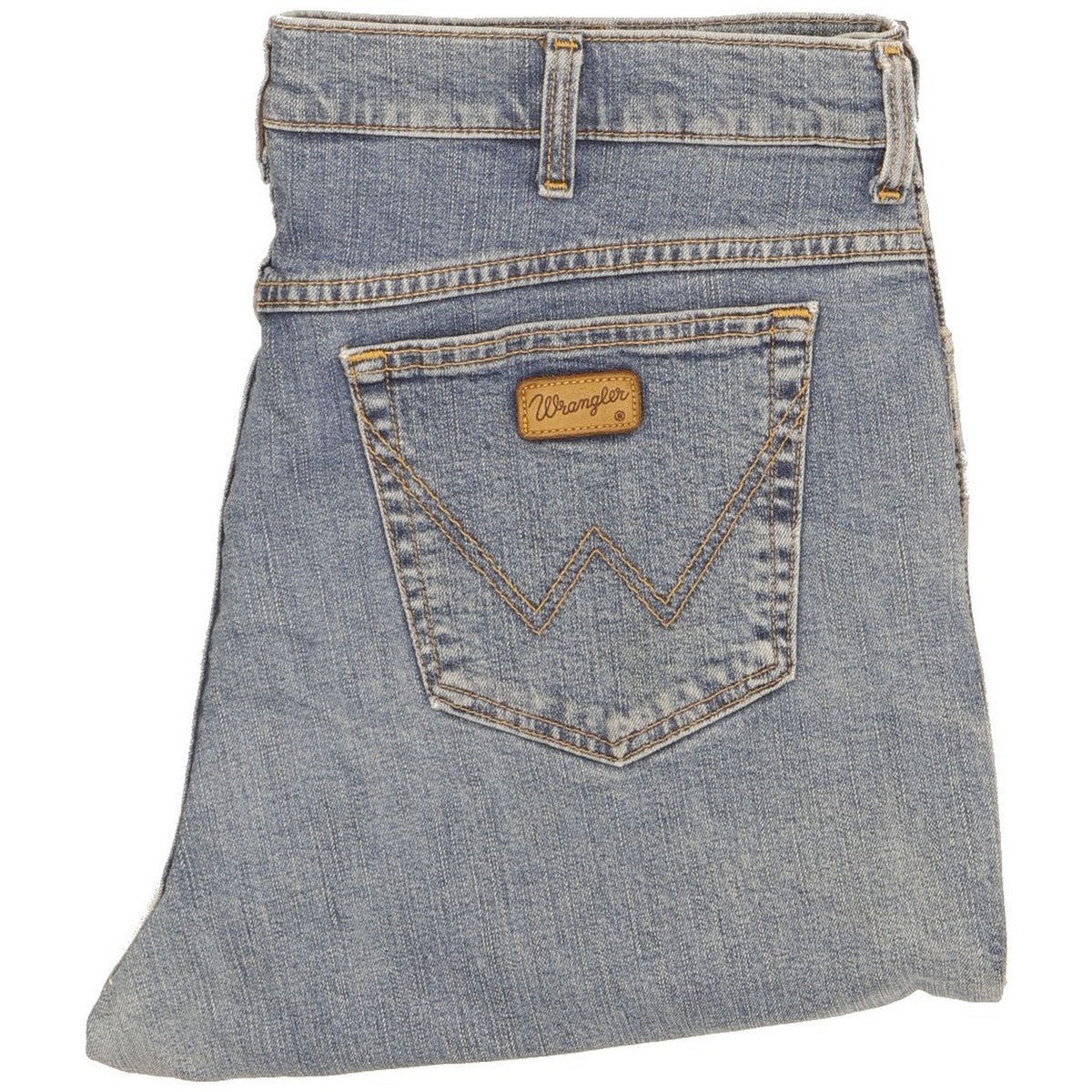 Wrangler Men Blue Straight Regular Jeans W40 L33