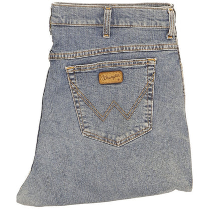 Wrangler Men Blue Straight Regular Jeans W40 L33