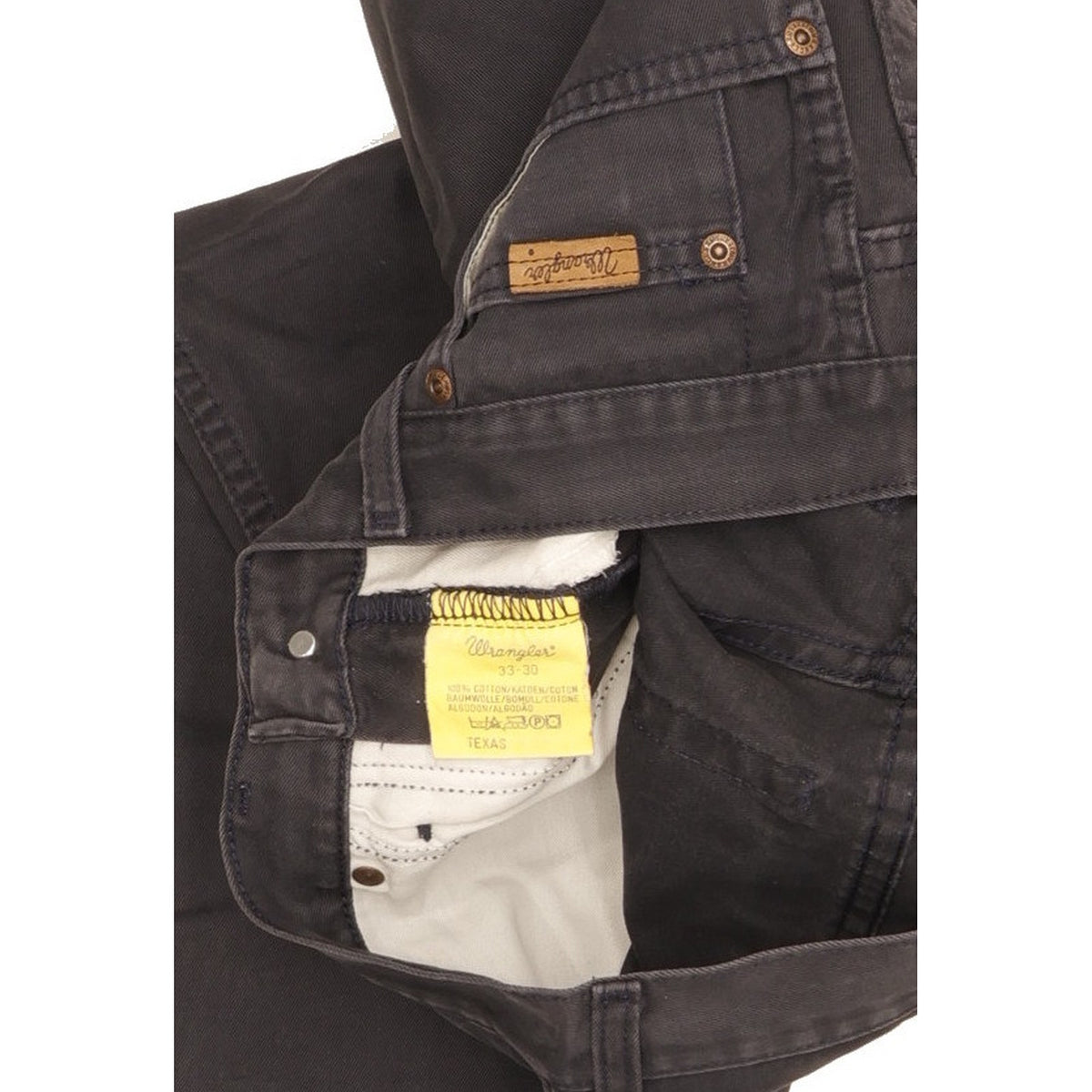 Wrangler Texas Men Navy Straight Regular Jeans W32 L29