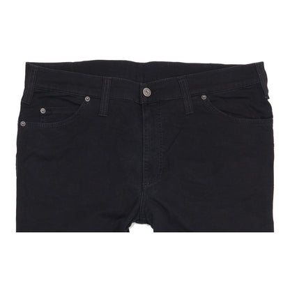 Mustang Men Black Straight Regular Stretch Jeans W38 L32