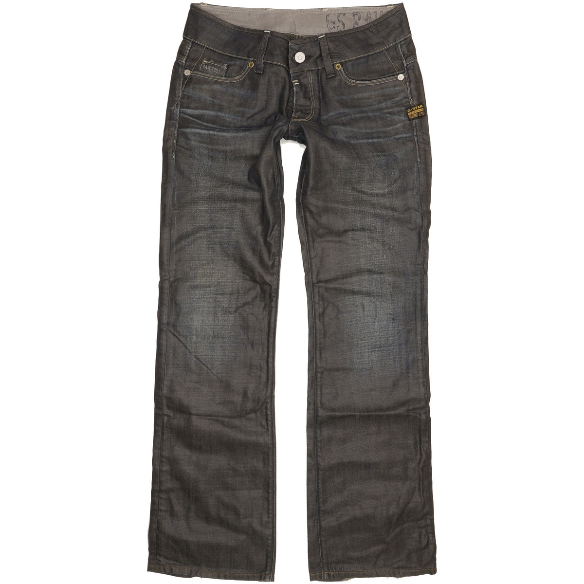 G-Star Kane Women Navy Bootcut Loose Jeans W28 L33