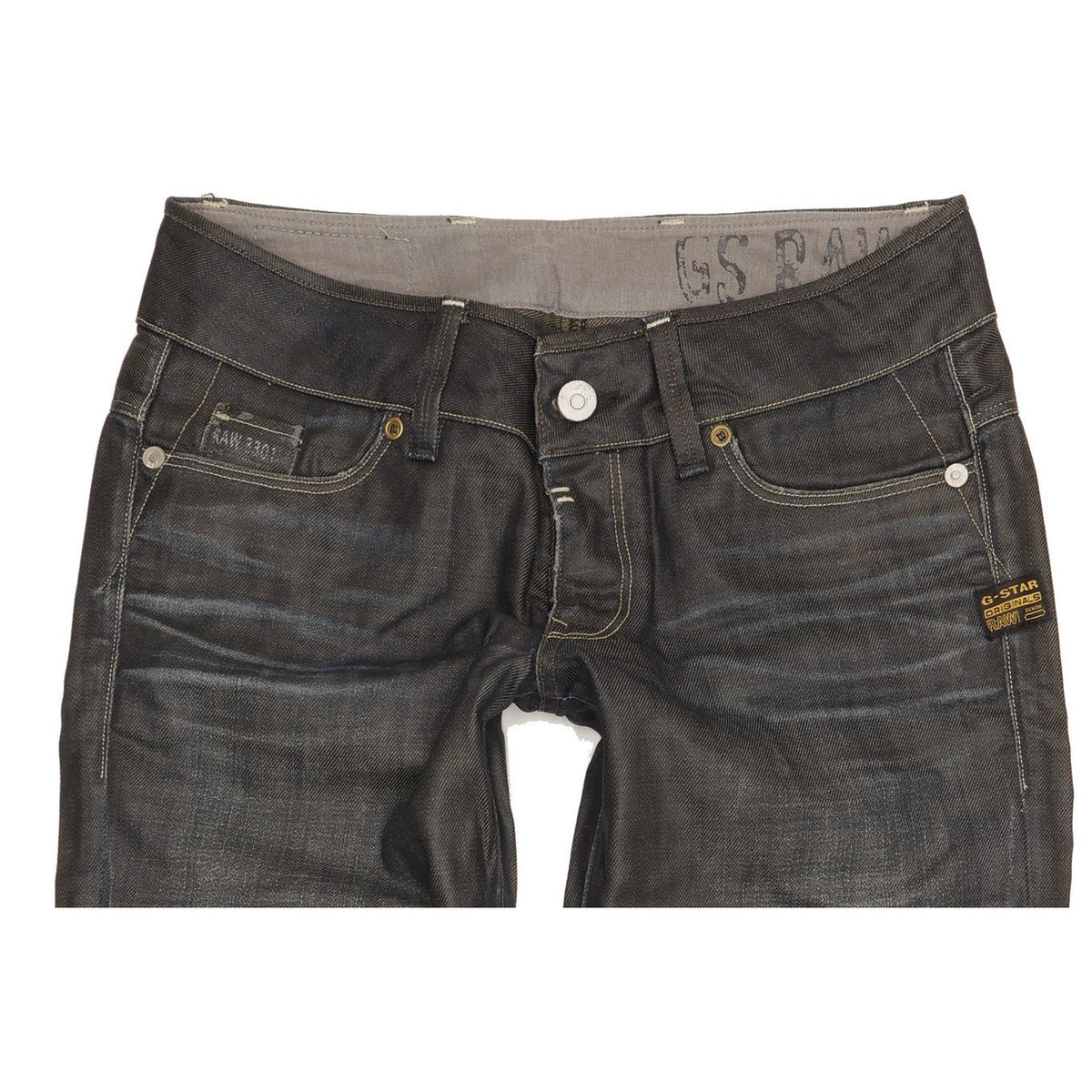 G-Star Kane Women Navy Bootcut Loose Jeans W28 L33