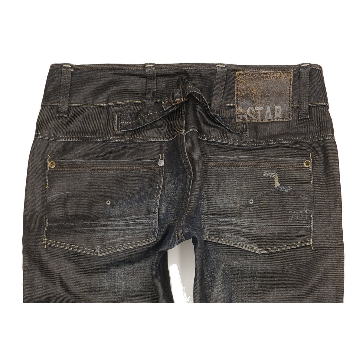 G-Star Kane Women Navy Bootcut Loose Jeans W28 L33
