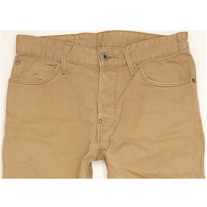G-Star Blades Men Brown Tapered Regular Jeans W30 L34